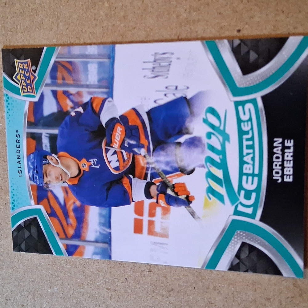 Jordan Eberle Oilers/Kraken/New York Islanders/Canada Hockey Trading Cards Lot
